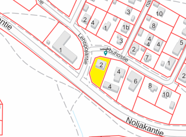 Rivitalotontti, Joensuu, Noljakka, Louhostie 2, 1 126,00 m², 112 000,00 €